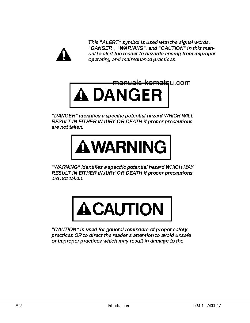 Protected: 930E-2(USA)-3 S/N A30121-A30155 Shop (repair) manual (English)