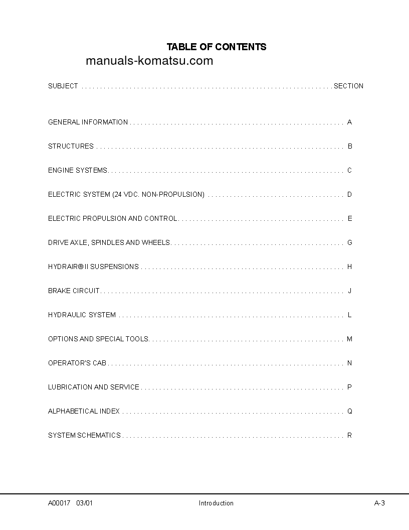 Protected: 930E-2(USA)-3 S/N A30121-A30155 Shop (repair) manual (English)