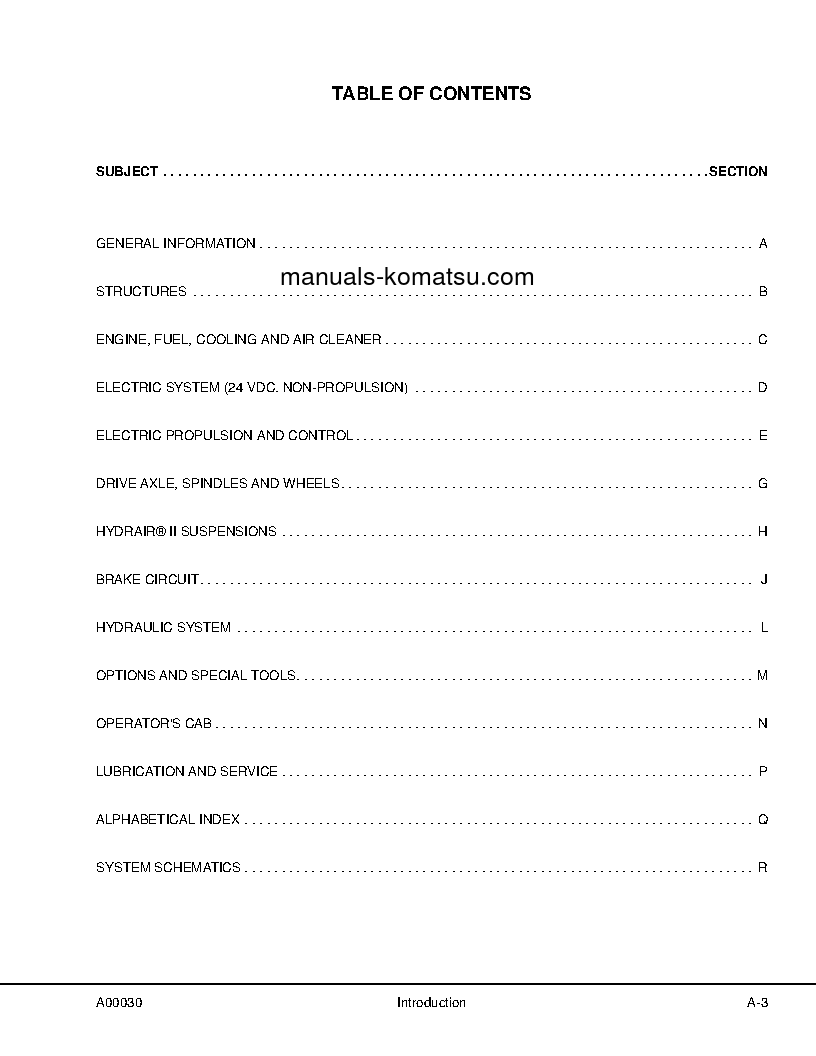 Protected: 730E(USA) S/N A30212-A30218 Shop (repair) manual (English)