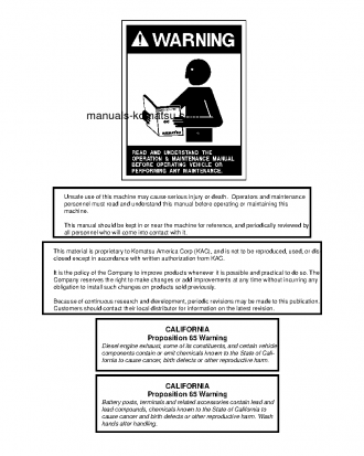 730E(USA) S/N A30219-A30259 Shop (repair) manual (English)
