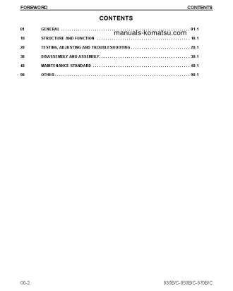 830C S/N U202753-UP Shop (repair) manual (English)
