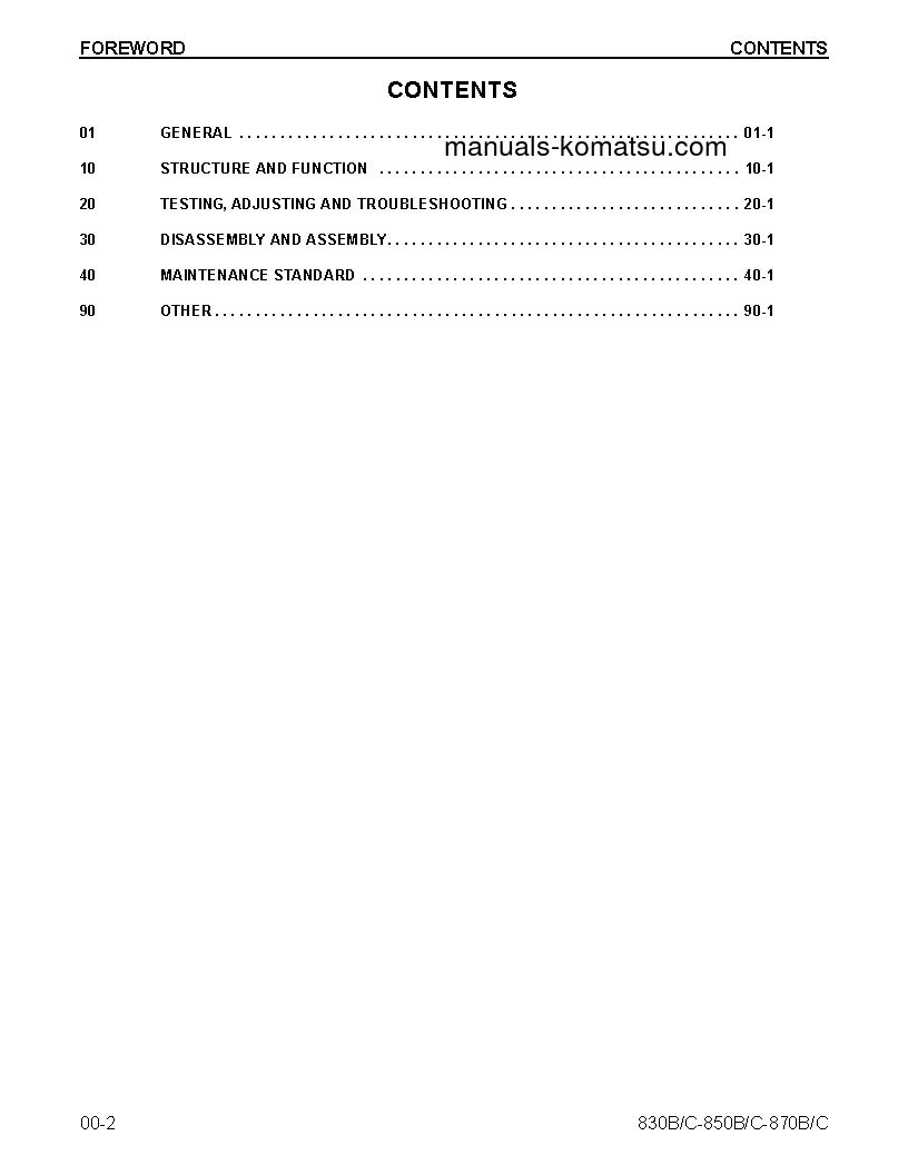 Protected: 850B S/N U202575-UP Shop (repair) manual (English)