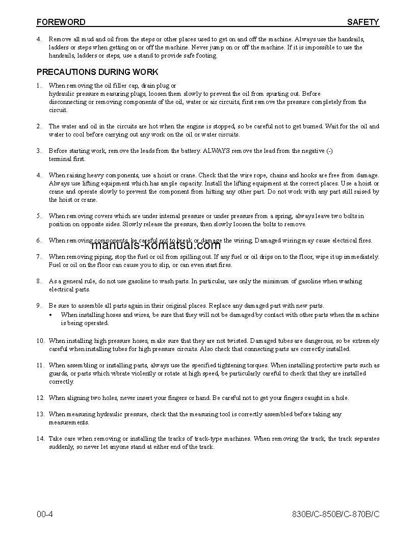 Protected: 850B S/N U202575-UP Shop (repair) manual (English)