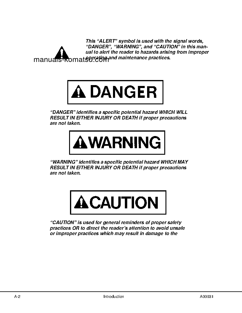 Protected: 730E(USA) S/N A30225-A30226 Shop (repair) manual (English)