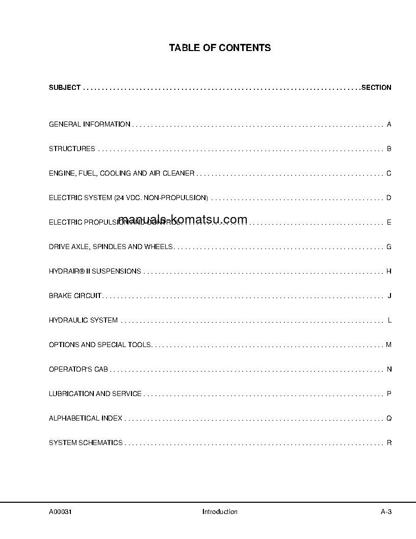 Protected: 730E(USA) S/N A30225-A30226 Shop (repair) manual (English)