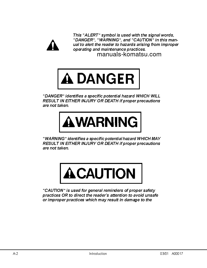 Protected: 930E-2(USA)-3 S/N A30298-A30299 Shop (repair) manual (English)