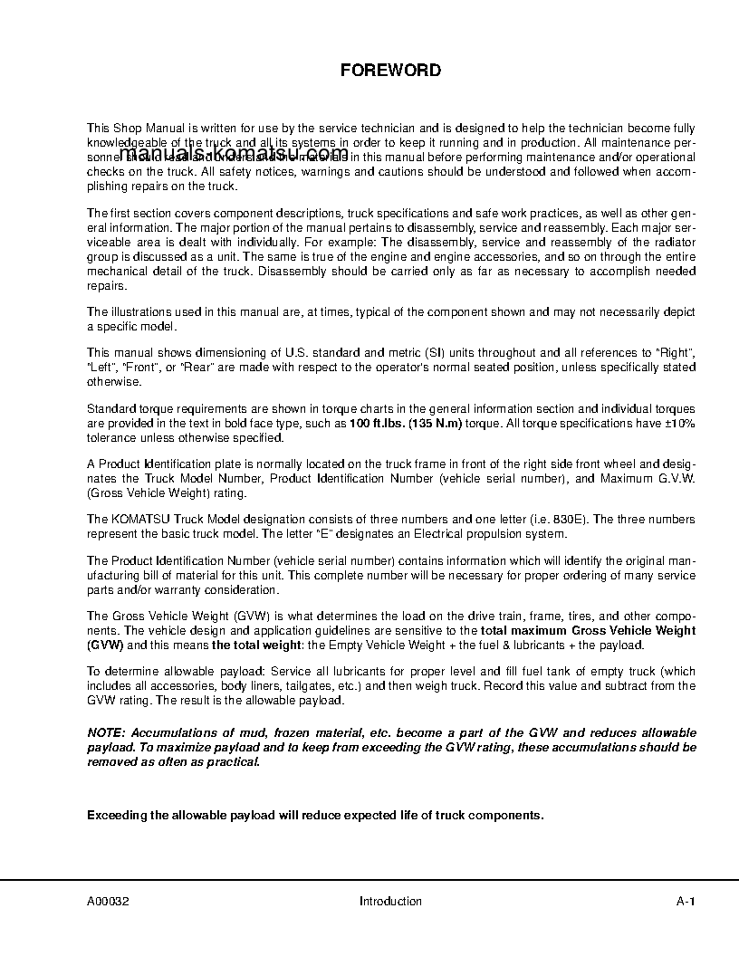 Protected: 830E(USA) S/N A30708-A30732 Shop (repair) manual (English)