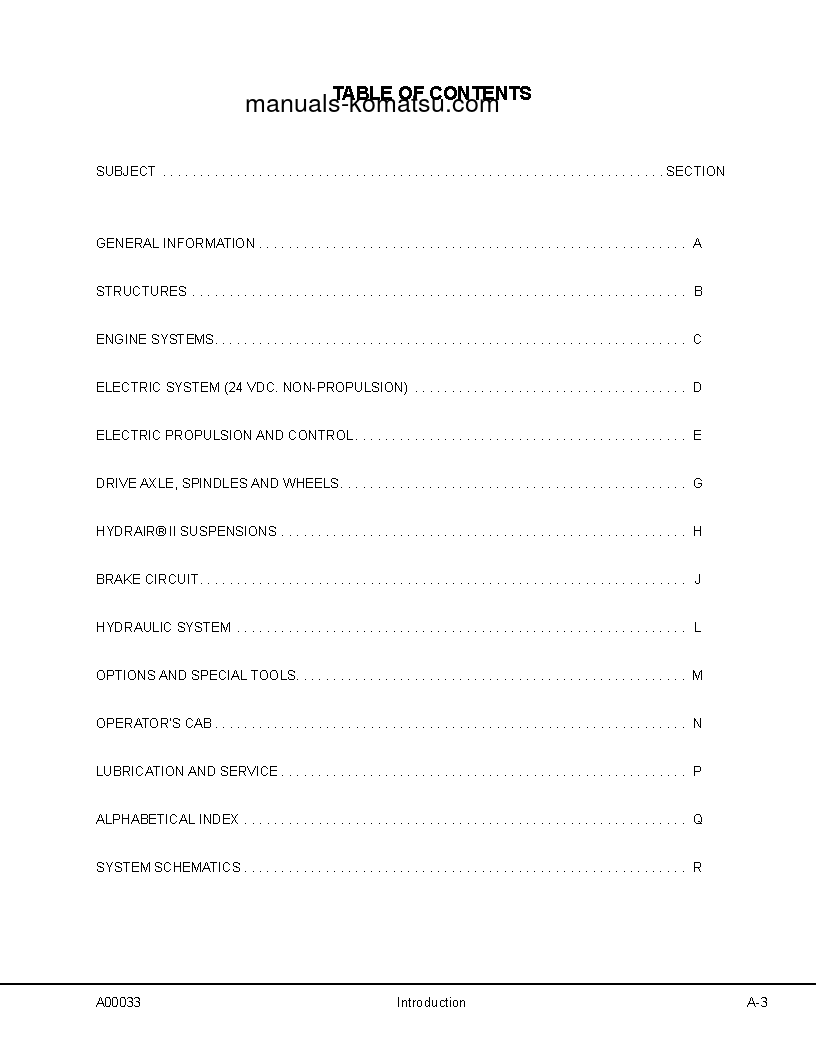 Protected: 930E-3(USA) S/N A30310-A30328 Shop (repair) manual (English)