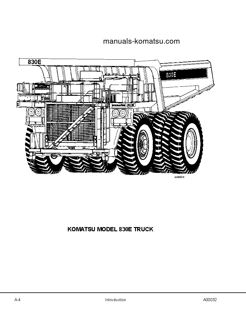 Protected: 830E(USA) S/N A30710-A30732 Shop (repair) manual (English)