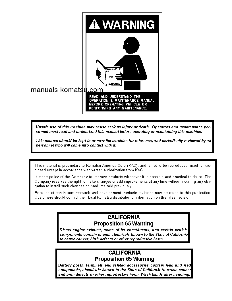 Protected: 930E-2(USA) S/N A30255-A30291 Shop (repair) manual (English)