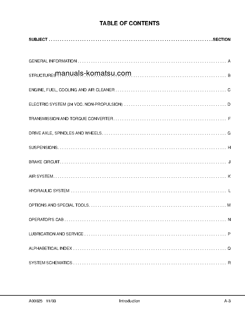 Protected: HD1500-5(USA) S/N A30079-UP Shop (repair) manual (English)