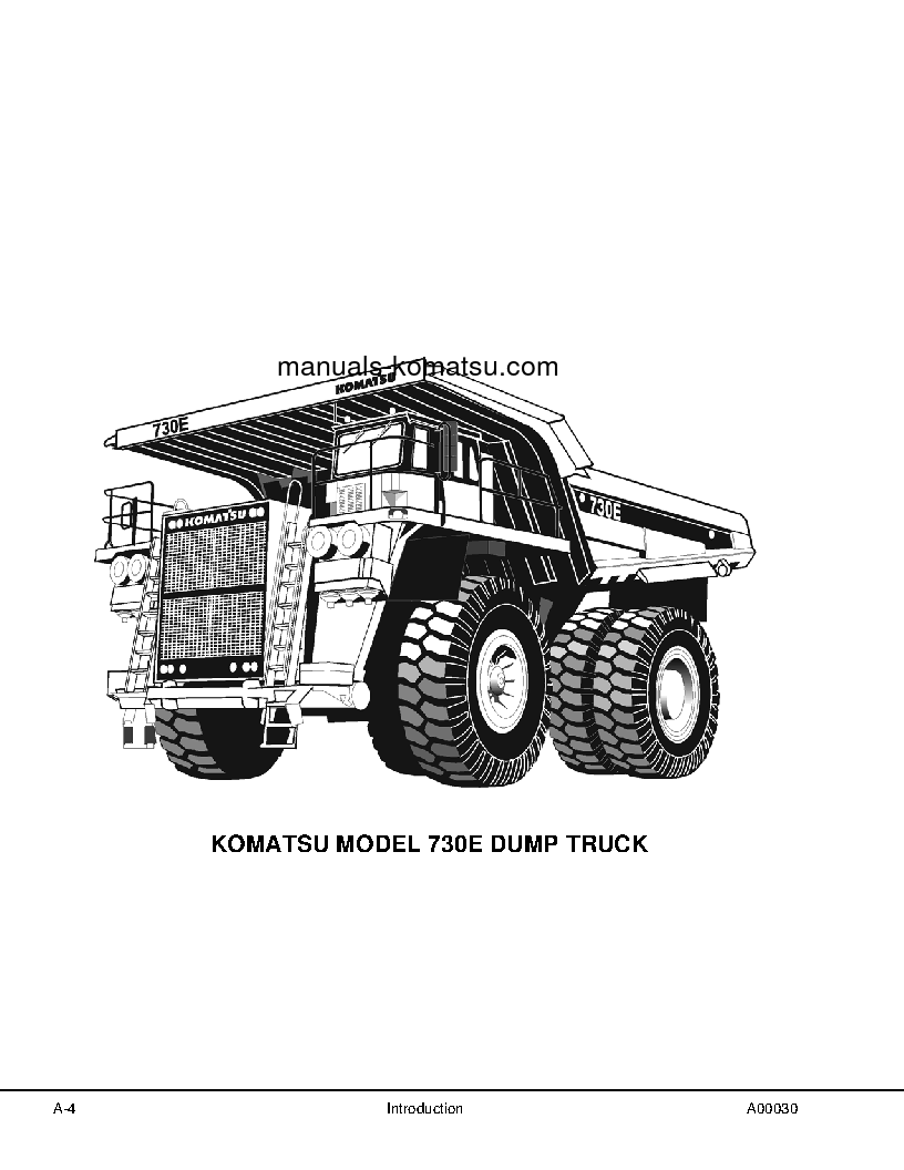 Protected: 730E(USA) S/N A30299-A30309 Shop (repair) manual (English)