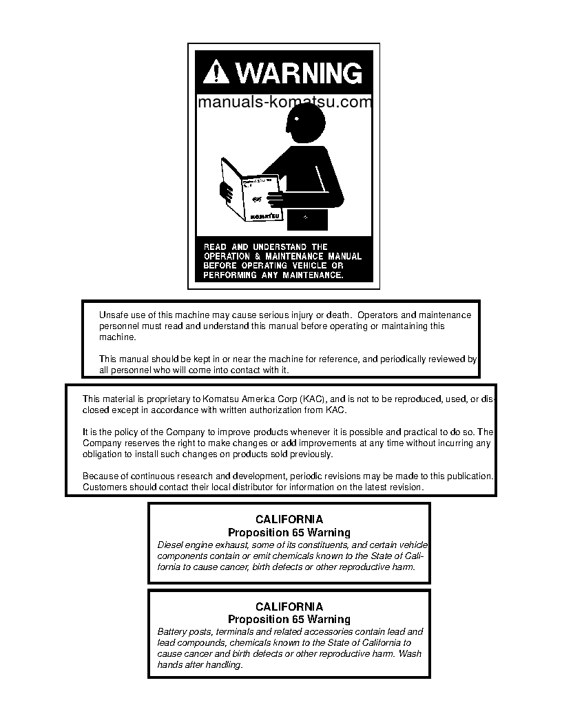 Protected: 730E(USA) S/N A30312-UP Shop (repair) manual (English)