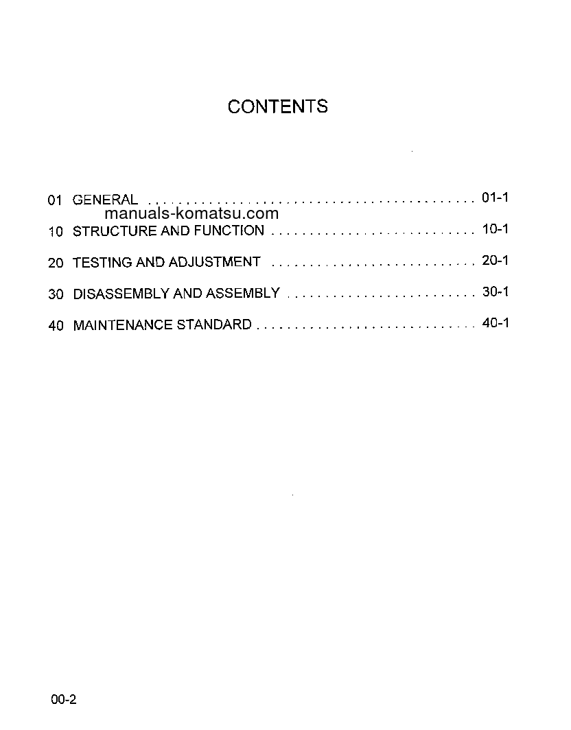 Protected: PC400LC-6(USA)-LC S/N A80001-A83000 Shop (repair) manual (English)