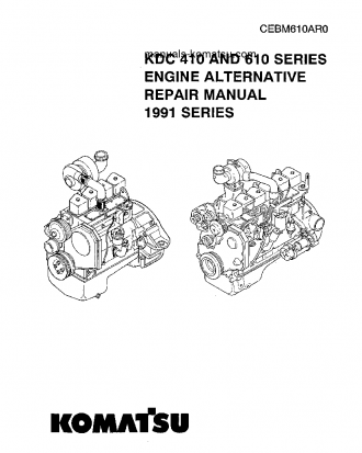410(USA) S/N ALL Shop (repair) manual (English)