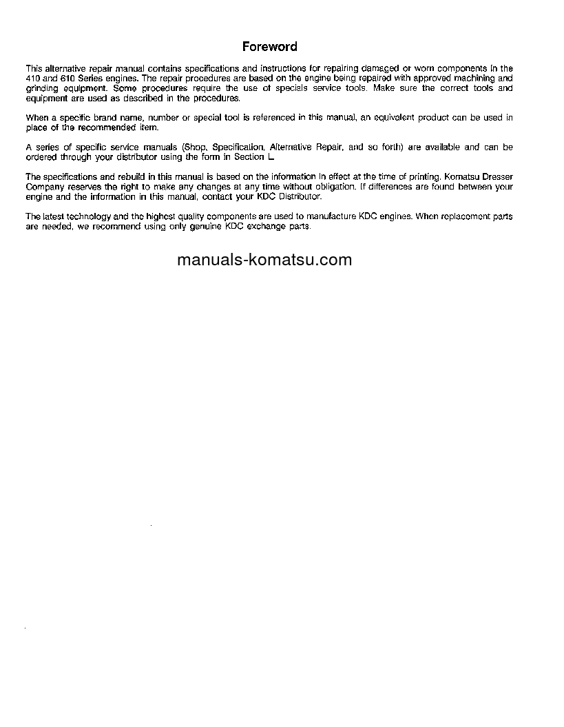 Protected: 410(USA) S/N ALL Shop (repair) manual (English)