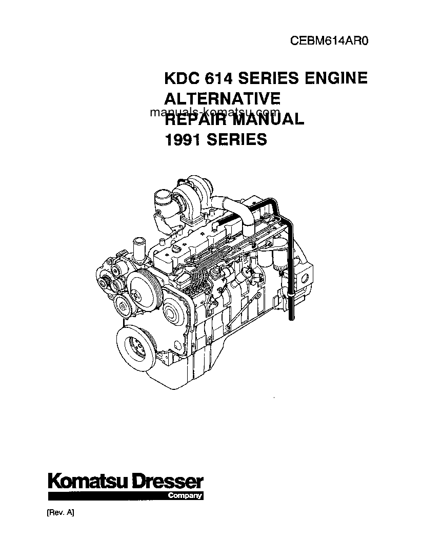 614(USA) S/N ALL Shop (repair) manual (English)