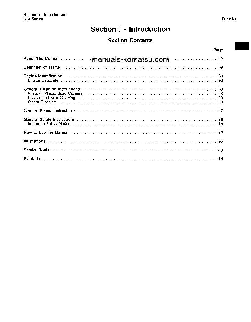 Protected: 614(USA) S/N ALL Shop (repair) manual (English)