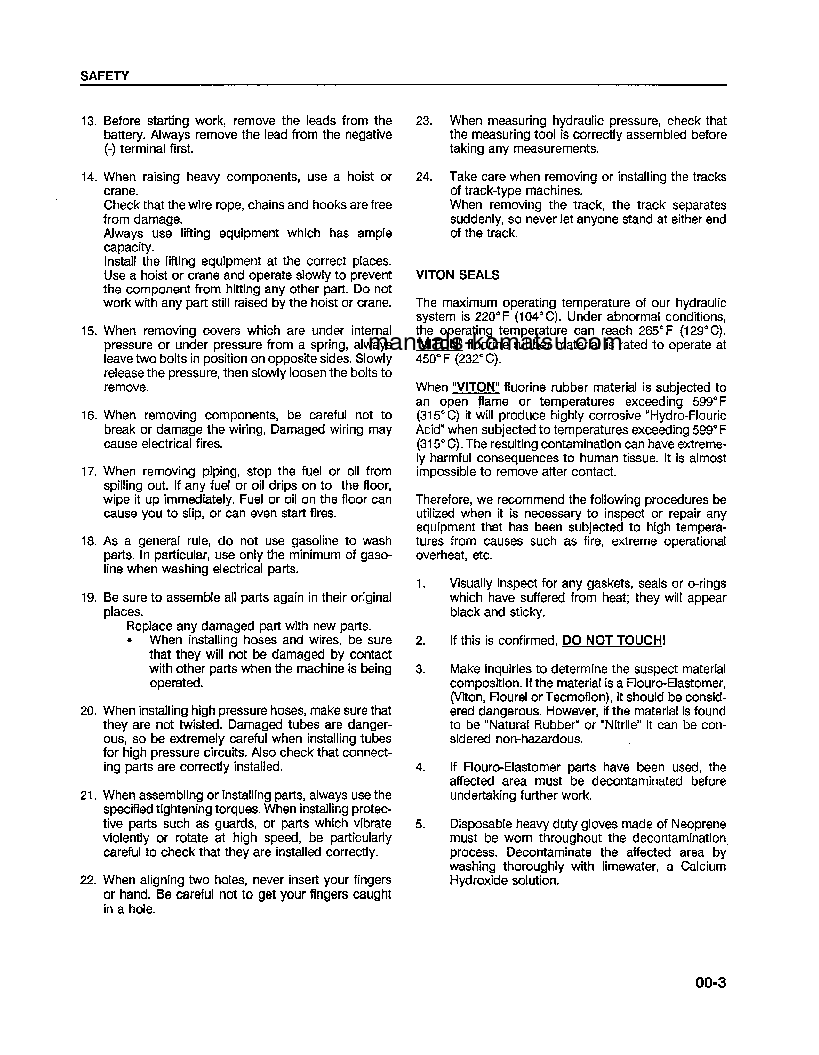 Protected: WA120-1(USA)-LC S/N A20001-UP Shop (repair) manual (English)