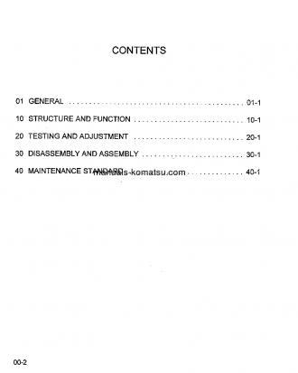 WA320-3(JPN)-L S/N A30001-UP Shop (repair) manual (English)