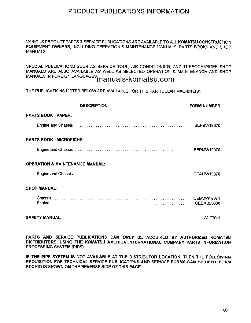 Protected: WA320-3(JPN)-L S/N A30001-UP Shop (repair) manual (English)