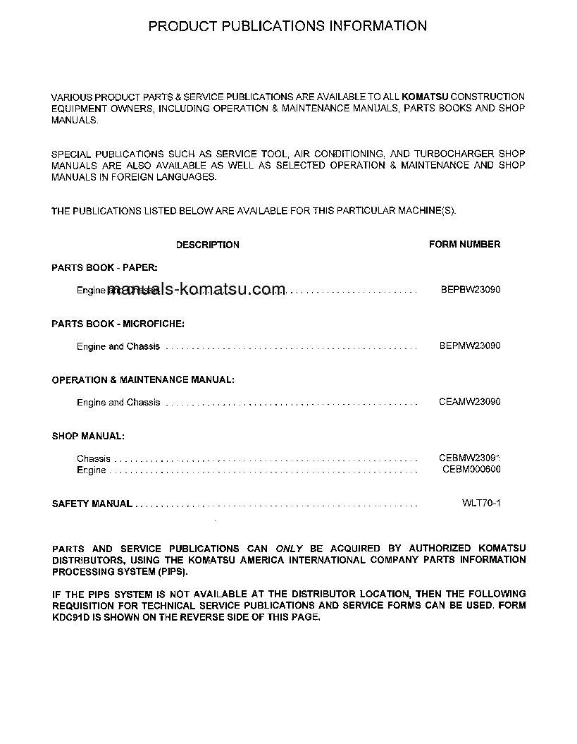 Protected: WA380-3(USA)-L S/N A50001-UP Shop (repair) manual (English)