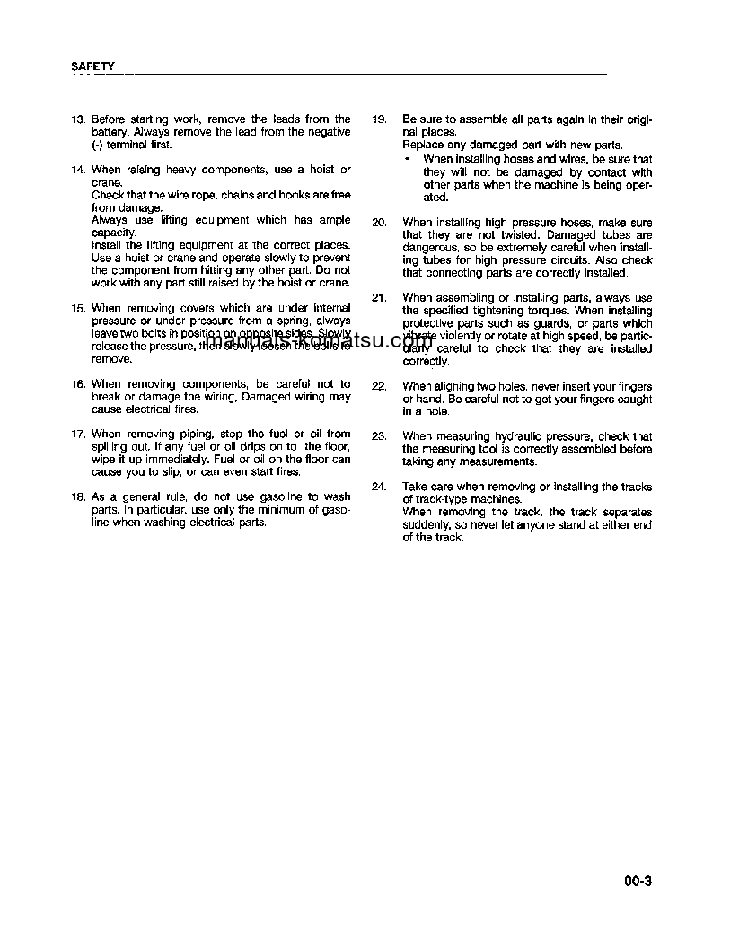 Protected: WA420-1(JPN)-LC S/N A25001-UP Shop (repair) manual (English)