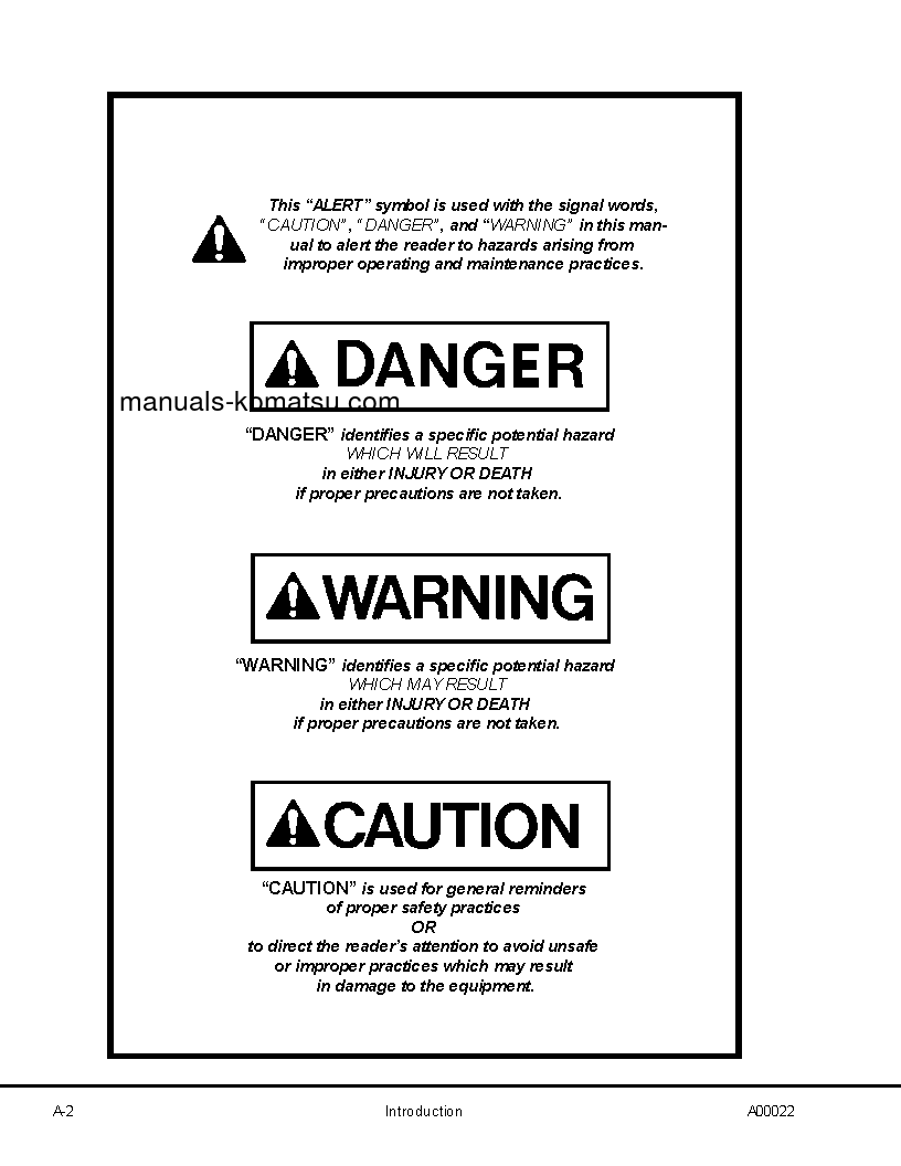 Protected: 730E(USA) S/N A30125-A30126 Shop (repair) manual (English)