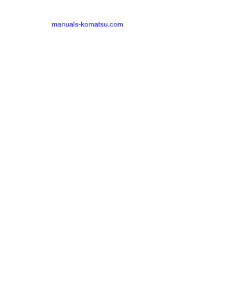 HD1500-5(USA) S/N A30039-A30048 Shop (repair) manual (English)