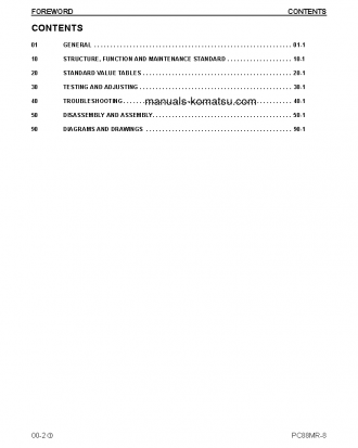 PC88MR-8(USA) S/N A90001-UP Shop (repair) manual (English)