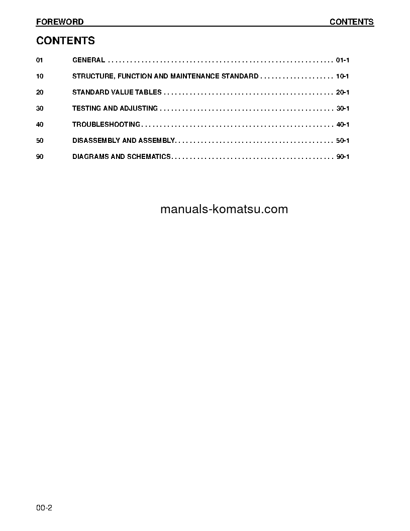 Protected: WA430-6(USA) S/N A42001-UP Shop (repair) manual (English)