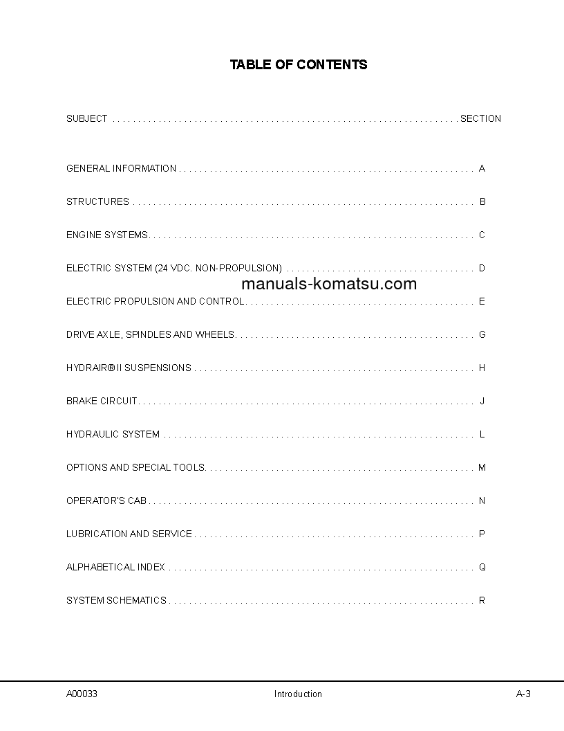Protected: 930E-3(USA) S/N A30364-A30461 Shop (repair) manual (English)