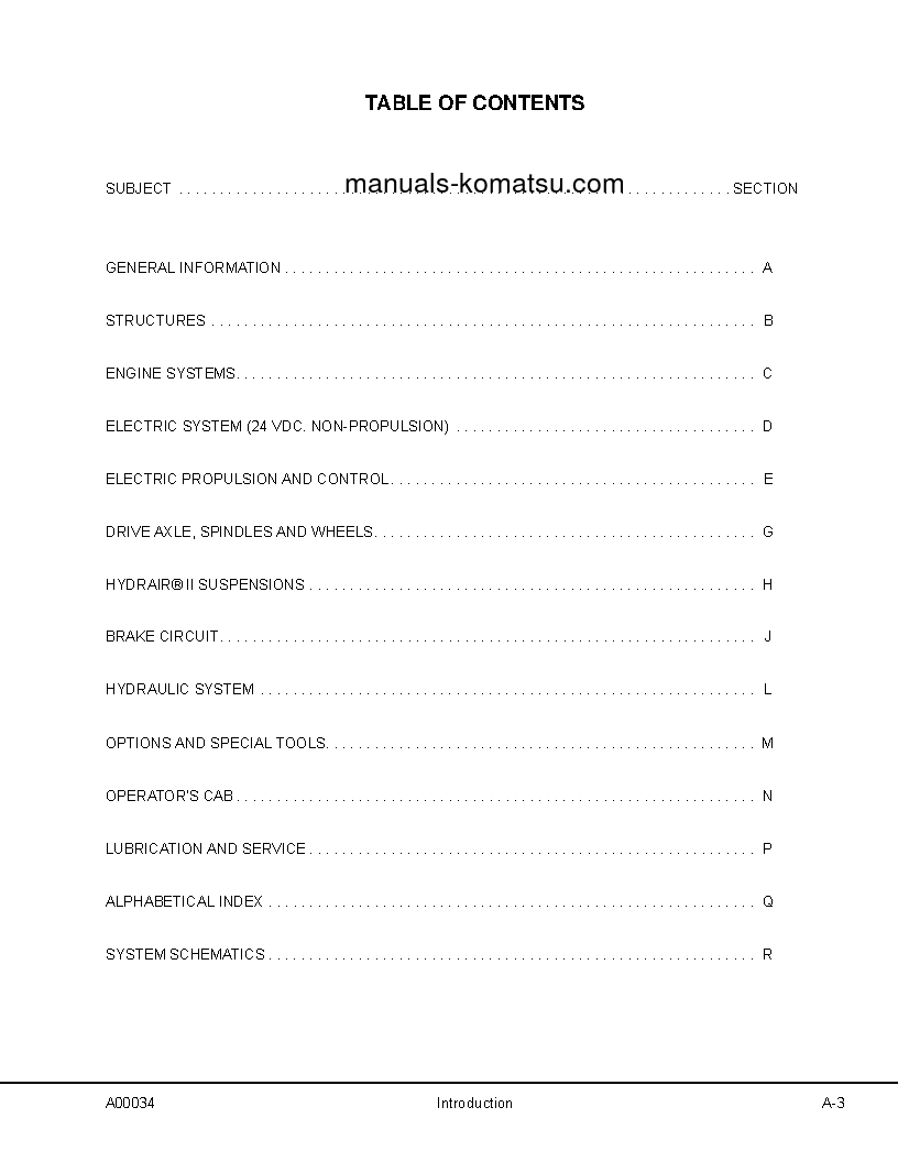 Protected: 930E-3(USA)-SE S/N A30366-UP Shop (repair) manual (English)