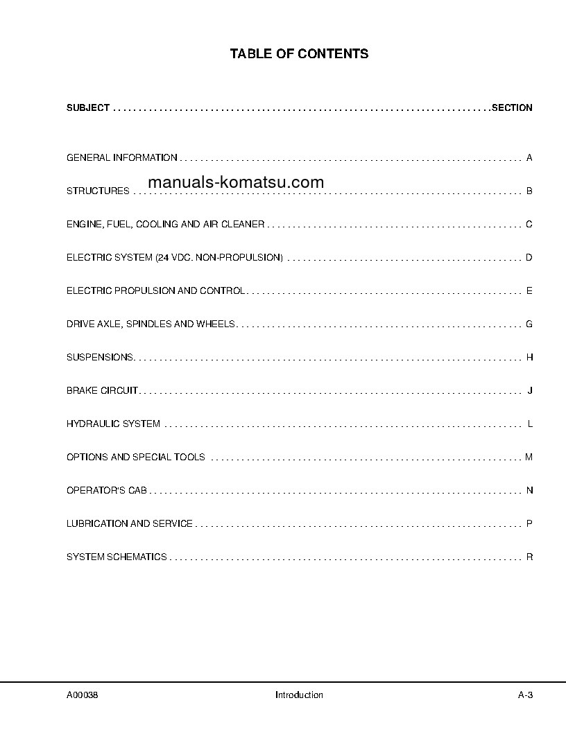 Protected: 730E(USA)-WITH TROLLEY S/N A30392 Shop (repair) manual (English)