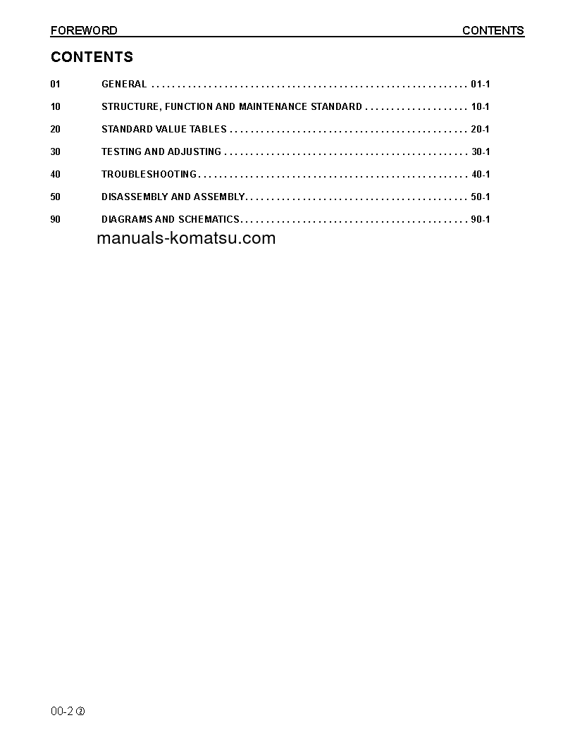 Protected: WA380-6(USA) S/N A53001-A54000 Shop (repair) manual (English)