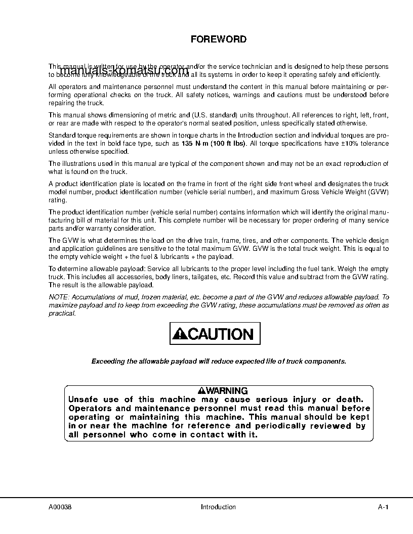 Protected: 730E(USA)-WITH TROLLEY S/N A30512-A30517 Shop (repair) manual (English)