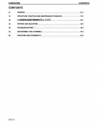 WA430-6(USA) S/N A41001-A41999 Shop (repair) manual (English)