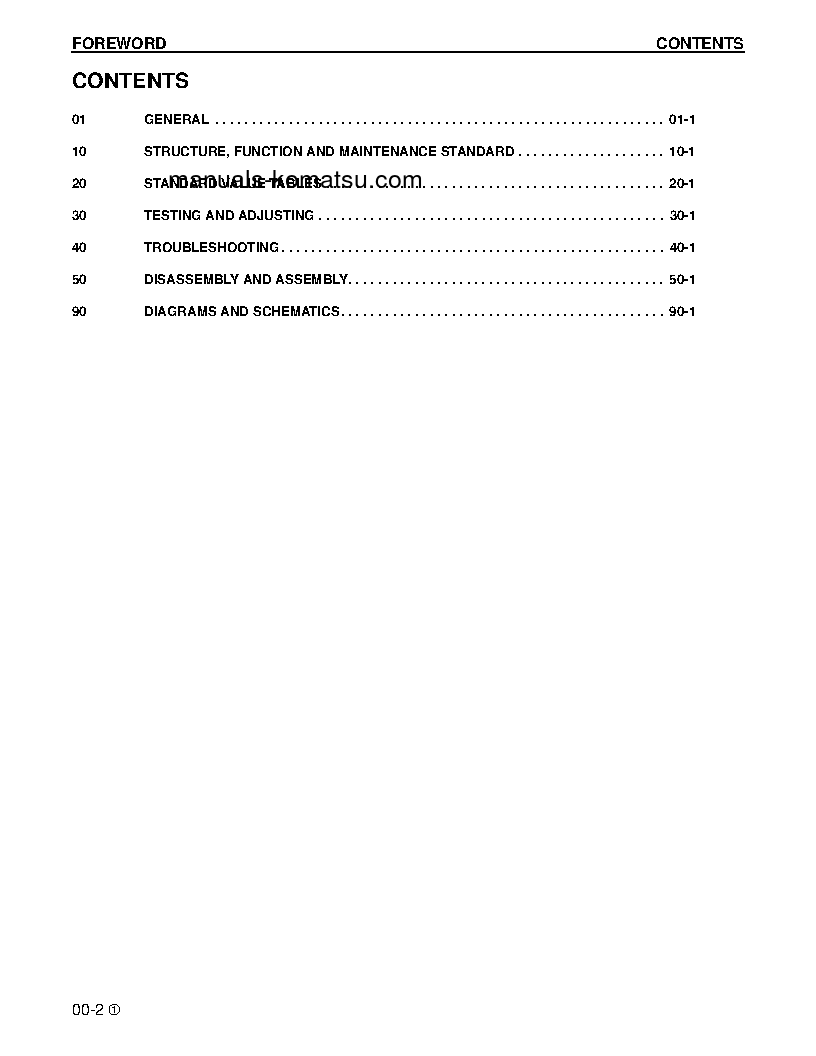 Protected: WA430-6(USA) S/N A41001-A41999 Shop (repair) manual (English)