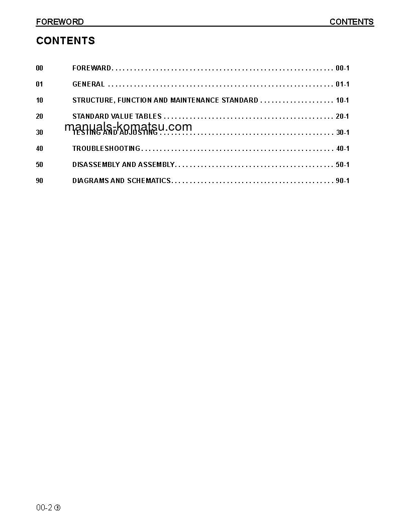 Protected: WA320-6(USA) S/N A34001-UP Shop (repair) manual (English)