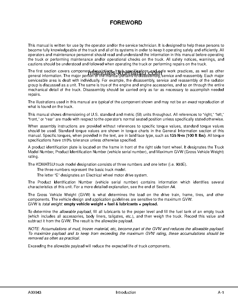 Protected: 930E-4(USA)-SE S/N A30587-A30677 Shop (repair) manual (English)