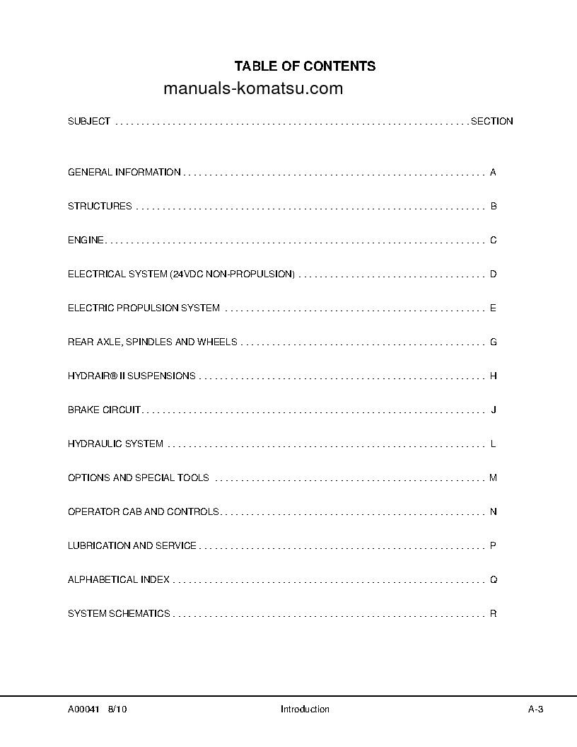 Protected: 930E-4(USA) S/N A30693-A30748 Shop (repair) manual (English)