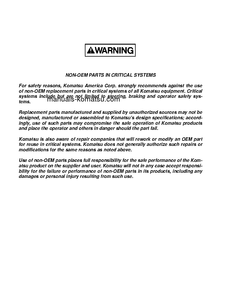 Protected: 930E-4(USA)-SE S/N A30769-A31033 Shop (repair) manual (English)