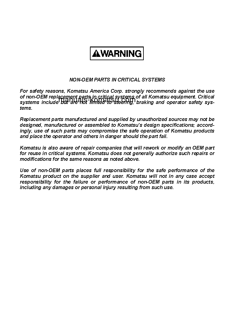 Protected: 730E(USA) S/N A30581-A30602 Shop (repair) manual (English)