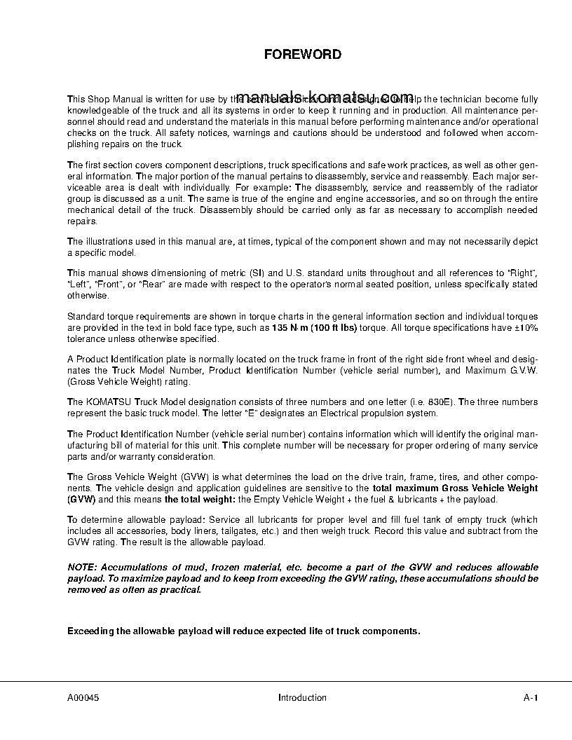 Protected: 830E-1(USA)-AC S/N A30461-A30546 Shop (repair) manual (English)