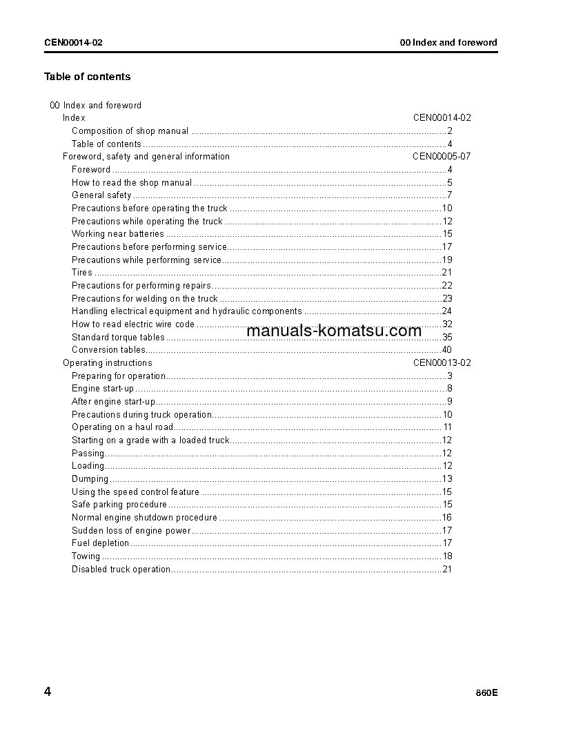 Protected: 860E-1(USA)-K S/N A30031-UP Shop (repair) manual (English)