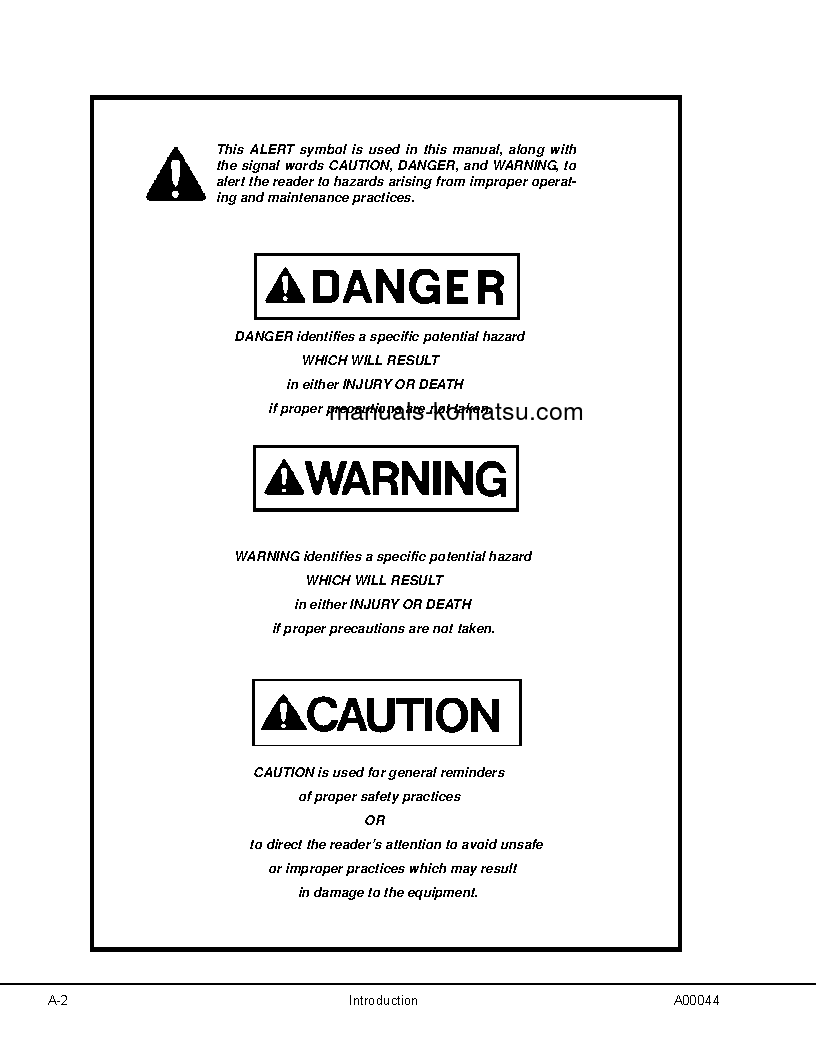 Protected: 730E(USA) S/N A30628-A30629 Shop (repair) manual (English)