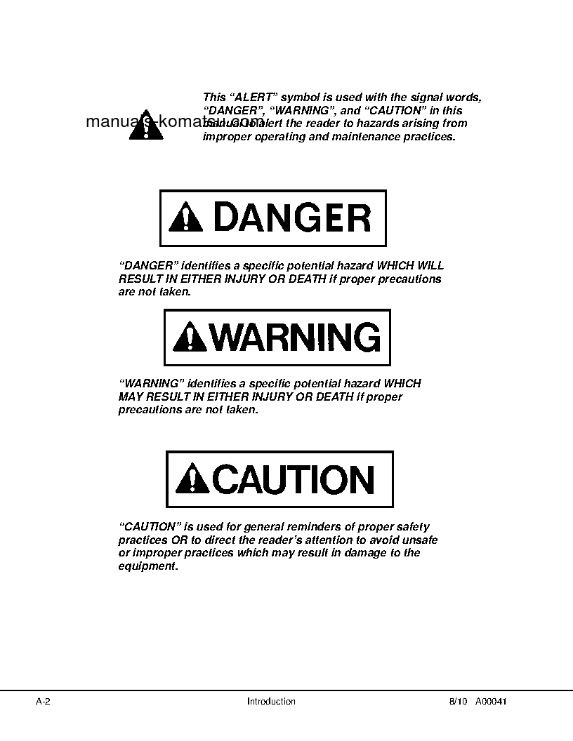 Protected: 930E-4(USA) S/N A31056-A31162 Shop (repair) manual (English)