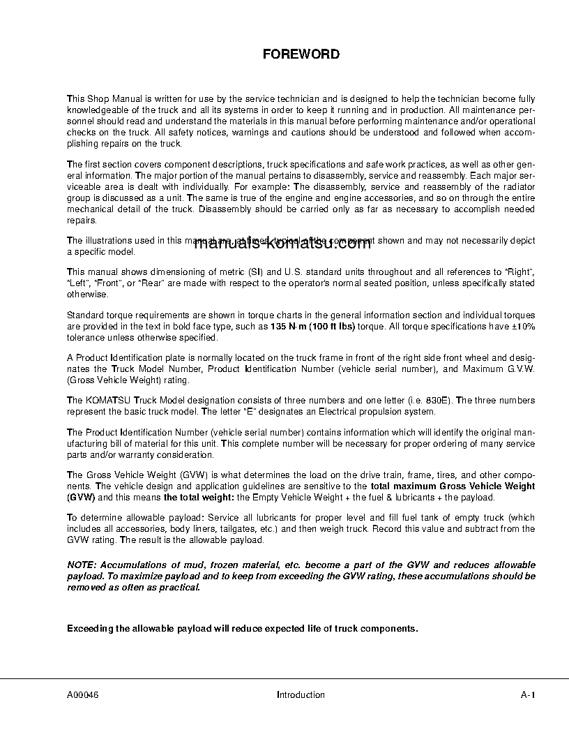 Protected: 830E-1(USA)-AC S/N A30589-UP Shop (repair) manual (English)