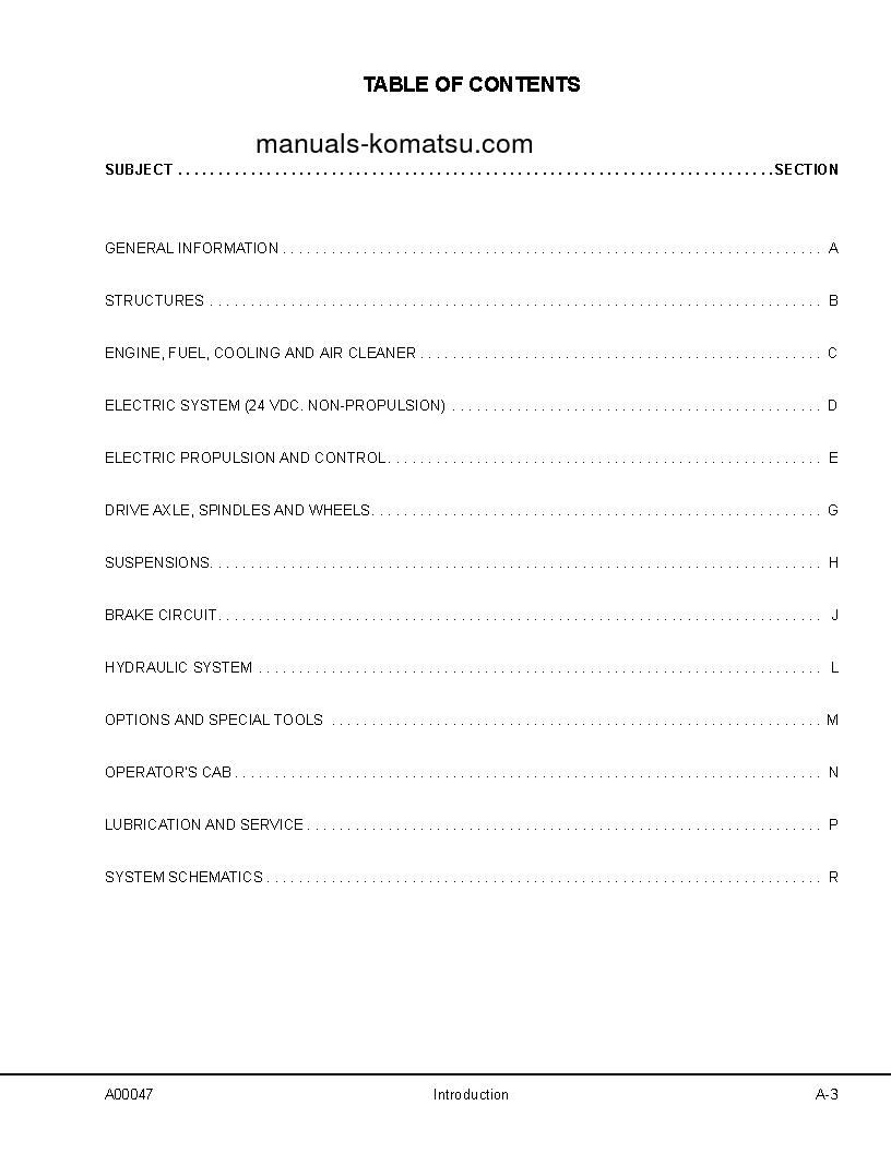 Protected: 730E(USA)-WITH TROLLEY S/N A30617-UP Shop (repair) manual (English)