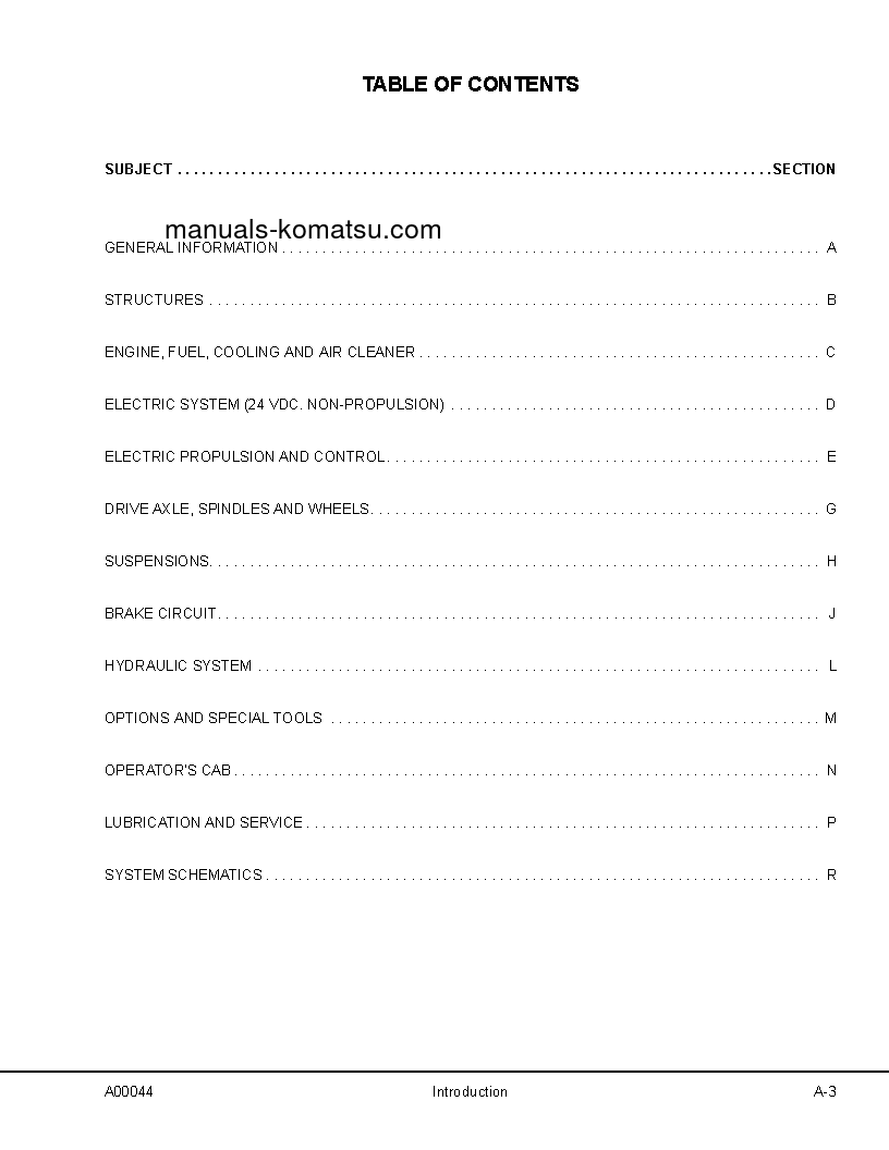 Protected: 730E(USA) S/N A30622-A30632 Shop (repair) manual (English)